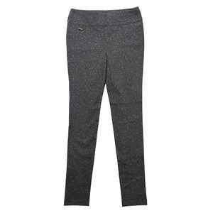 Lisette L Leggings Women's 0 Black Jaguar Print Skinny Pull On Stretch Comfort